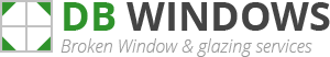 Bridgnorth Broken Window Logo